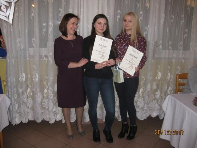 Wieczór wigilijny w Internacie    